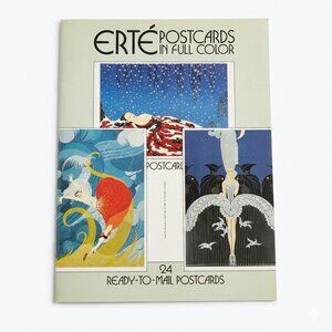 Erté postcards book in full color: 24 ready-to-mail postcards 1984